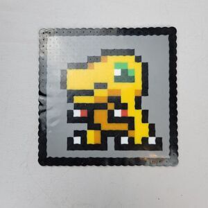 Agumon (2006) 16Bit Digimon Digivice Perler Bead Pixel Art